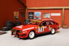 Alfa Romeo Gtv 6 2.5 - Rally Montecarlo 1983 - Loubet-Alemany - scala 1/43