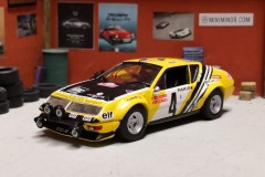 Alpine Renault A310 - Rally Monte-Carlo 1976 - Nicolas-Laverne - scala 1/43