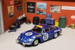 Alpine Renault A110 - 24h Le Mans 1968 - scala 1/43