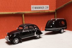 Citroën 2CV corbillard - Eligor - scala 1/43