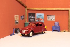 Citroën 2CV - Dinky Toys replica - scala 1/43