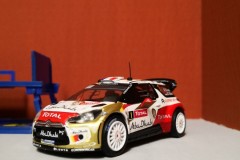 Citroën Ds3 Wrc - Rally Monte-Carlo 2013 - Loeb-Elena - scala 1/43