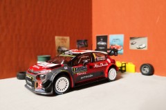 Citroen C3 WRC - Rallye Monte-Carlo 2017 - Lefebvre-Moreau - scala 1/43