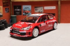 Citroen C4 WRC - Rally Monte-Carlo 2007 - Loeb-Elena - scala 1/43