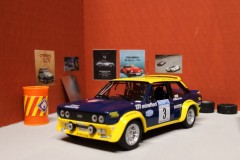 Fiat Abarth 131  Rally - Rally 1000 Laghi 1976 - Alen-Kivimaki - scala 1/43