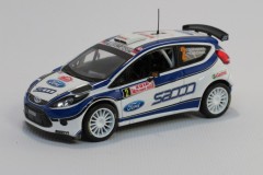 Ford Fiesta S2000 - Rallye Montecarlo 2010- Hirvonen-Lehtinen - scala 1/43scala 1/43