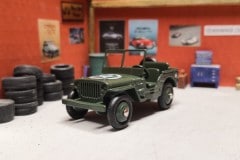 Jeep U.S. Army - Dinky Toys Replica - scala 1/43