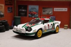 Lancia Stratos HF - Rally Monte-Carlo 1977 - Munari-Maiga - scala 1/43