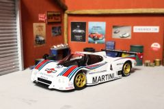 Lancia LC2/85 1985 - 24H Lemans - B.Wollek-A.Nannini-L.Cesario - scala 1/43