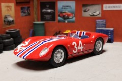 Maserati Tipo 61 "Birdcage - Drogo" (1963) - Leo Models - scala 1/43