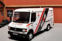 Mercedes-Benz 609D - Mitsubishi Motors  - RalliArt Europe (1991-92) - scala 1/43