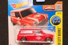 Austin Mini Van 1967 - Hot Wheels 2016 - scala 1/64