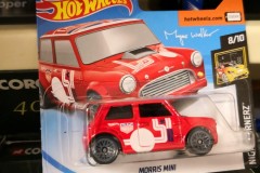 Morris Mini - Hot Wheels 2018 - scala 1/64