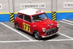 BMC Mini Cooper S - Rally Monte Carlo 1967 - Aaltonen-Liddon - scala 1/43