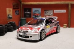Peugeot 206 WRC - Rally Monte-Carlo 2002 - Burns-Reid - scala 1/43
