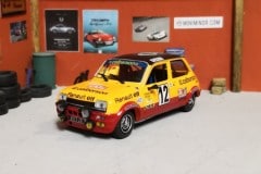 Renault 5 Alpine - Rally Monte-Carlo 1978 - Fréquelin-Delaval - scala 1/43