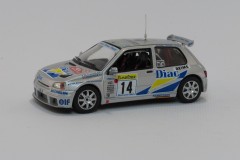 Renault Clio Maxi - Rally Monte-Carlo 1995 - Ragnotti-Thimonier - scala 1/43