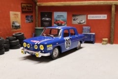 Renault 8 Gordini - Rally Monte-Carlo 1969 - Thérier-Callawaert - scala 1/43