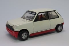 Renault 5 Alpine - Burago Alpine Renault 1600 S - Polistil (Made in Italy) - scala 1/24