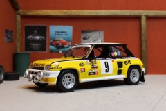 Renault 5 Turbo - Rally Monte-Carlo 1981 - Ragnotti-Andrié - scala 1/43