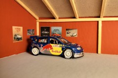 Skoda Fabia WRC - Rally Monte-Carlo 2006 - equipaggio Panizzi-Panizzi- scala 1/43