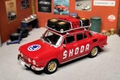 Skoda 110 ES - Skoda Rally Team 1975 - scala 1/43