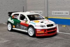 Skoda Fabia Wrc - Rally Monte-Carlo 2007 - Kopecky-Schovanek - scala 1/43