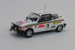 Talbot Samba Rallye - Rally di Sanremo 1983 - Del Zoppo-Tognana - scala 1/43