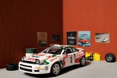 Toyota Celica Turbo 4WD - Rally Monte-Carlo 1993  - Auriol-Occelli - Scala 1/43
