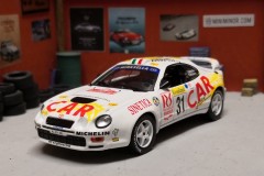 Toyota Celica GT-Four - Rally Monte-Carlo 1999 - Pedersoli-Mazzon - scala 1/43