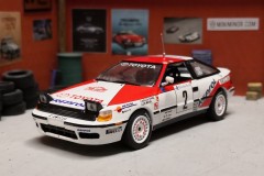 Toyota Celica GT-4 - Rally Monte-Carlo 1991 - Sainz-Moya - scala 1/43