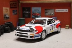 Toyota Celica Turbo 4WD - Rally Catalunya 1992 - Sainz-Moya - scala 1/43