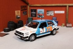 Volkswagen Golf Gti 16V - Rally Monte-Carlo 1987 - Eriksson-Diekmann - scala 1/43